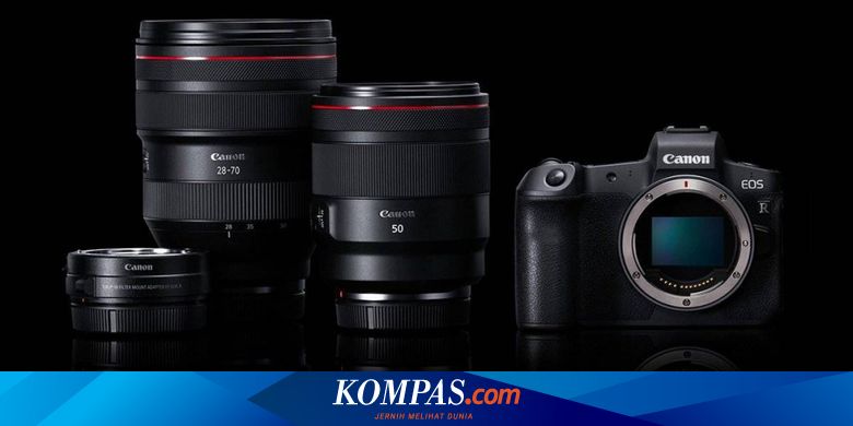 eos r resmi meluncur mirrorless full