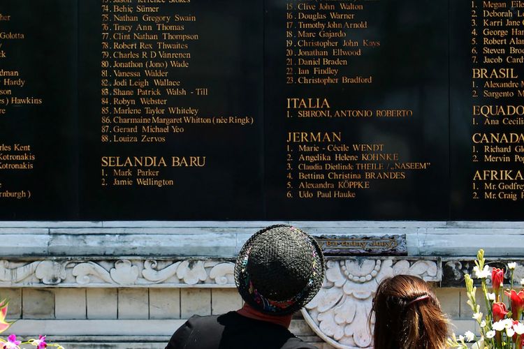 Bom Bali tahun 2002 menewaskan 202 orang termasuk 88 warga Australia.