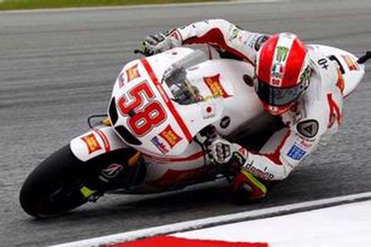 Pebalap Gresini Honda, Marco Simoncelli.
