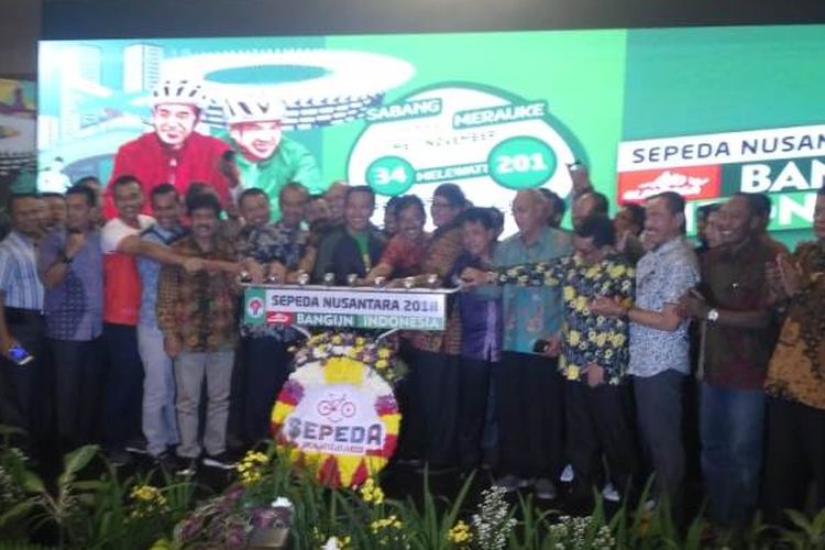 Kemenpora menggelar kegiatan Gowes Pesona Nusantara kembali pada 2018, namun, kali ini namanya berganti menjadi Sepeda Nusantara 2018. Launching kegiatan unggulan dan prioritas Kemenpora dibawah Kedeputian Pembudayaan Olahraga ini dilakukan di hotel Mega Anggrek, Jakarta, Sabtu (12/5/2018) malam