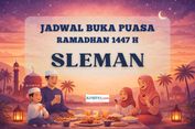  Jadwal Buka Puasa Kabupaten Sleman Hari Ini 9 Maret 2026