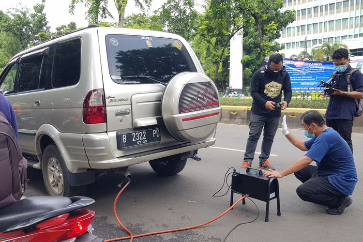 Uji Emisi Kendaraan Gratis jelang implementasi sanksi pada 24 Januari 2021