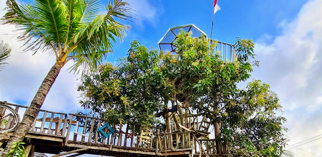 Tempat wisata Kampoeng Palarejo Selfie Spot di Kabupaten Jembrana, Bali.