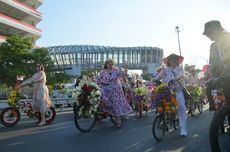 Semarang Merdeka Flower Festival 2024 Berlangsung Lebih Meriah, Ada Pawai Sepeda hingga Mobil Berhias Bunga