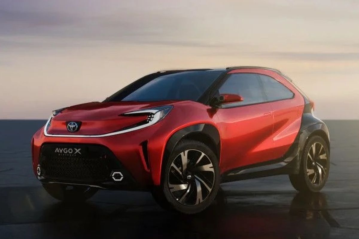 Ilustrasi Toyota Aygo Cross