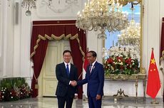 Presiden Jokowi Terima Kunjungan Wapres China Han Zheng di Istana Merdeka