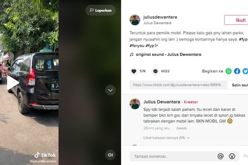 Cerita Pria yang Dibikin Susah Mobil Parkir di Pinggir Jalan, Hingga Dituduh Menyerempet