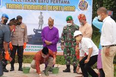 Patung Depati Amir di Bangka Belitung Dibangun Tanpa APBD