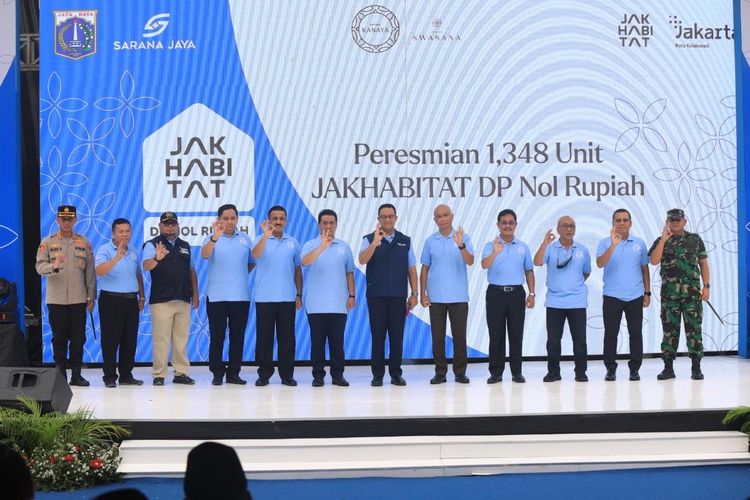 Peresmian 1.348 unit Jakhabitat DP Nol Rupiah