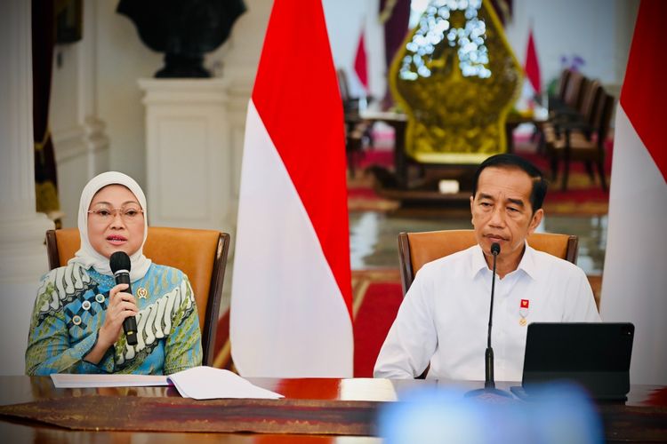 Menaker Ida Fauziyah akan mendampingi Presiden Jokowi meninjau penyaluran BSU 2022 di Sulawesi Tenggara, Selasa (27/9/2022).
