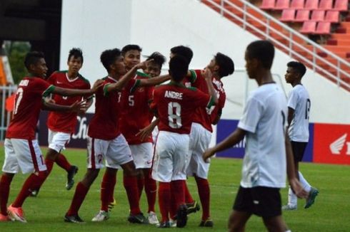 Indonesia Vs Laos, Dua Gol Zico Pastikan Timnas U-16 Juara Grup G