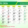 Kalender Juni 2026 Punya Libur Panjang, Ini Daftar Tanggal Merah dan Hari Penting
