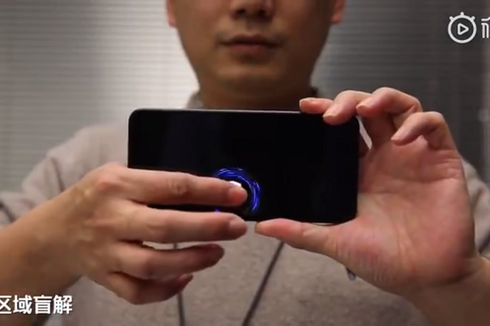 Xiaomi Pamer Sensor Pemindai Sidik Jari di 