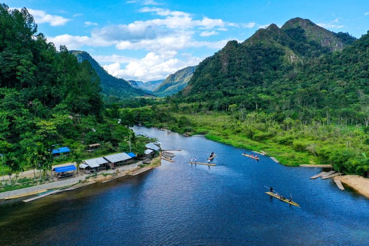 Kapalo Banda Taram, salah satu wisata alam di Kota Payakumbuh yang terkenal