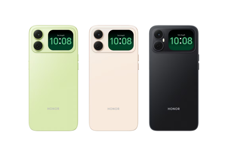 Honor Play 20C Resmi, HP Murah dengan Layar Sentuh Mini di Belakang