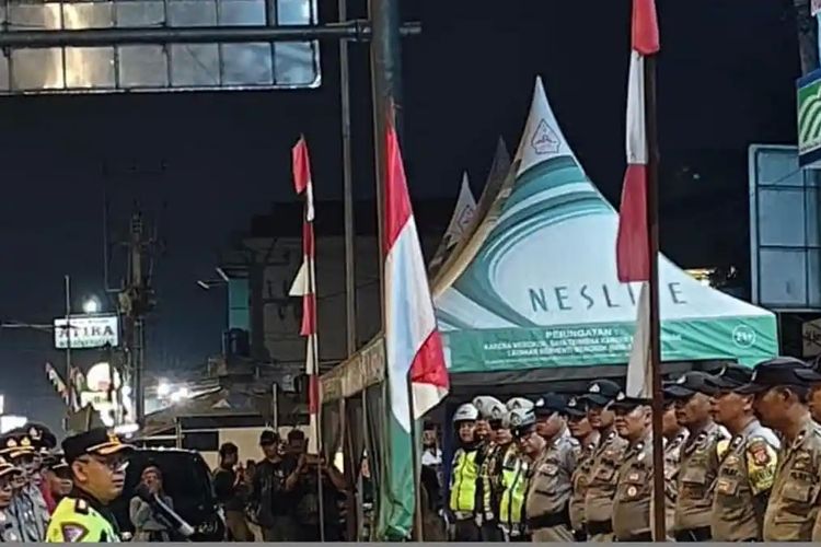 Penyekatan di Exit Tol Bocimi, Polres Sukabumi Tegaskan Bukan Halangi Demo 27 Agustus