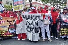 Ratusan Emak-emak di Lampung Demo, Sebut Pemilu 2024 Banyak Bohongnya