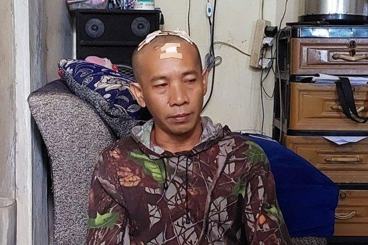 Ujang Usman saat ditemui di kediamannya di Babelan, Kabupaten Bekasi, Jumat (19/8/2022). (TribunJakarta.com/Yusuf Bachtiar)