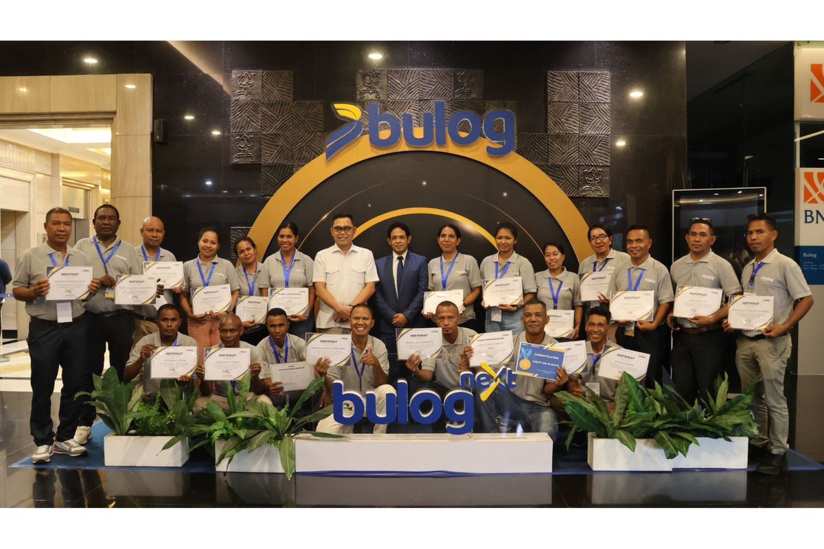 Bulog Tutup Pelatihan Supply Chain Pangan untuk NCL I.P. Timor Leste