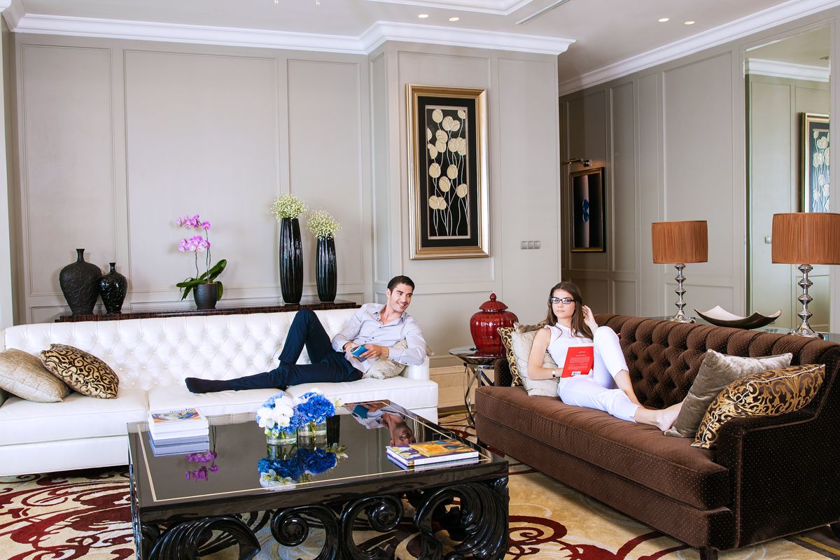 Living room Raffles Residence Jakarta