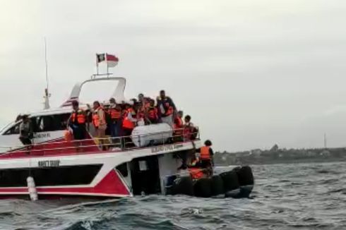 Kapal Cepat Nusa Penida-Sanur Terbalik Bukan karena Cuaca Ekstrem