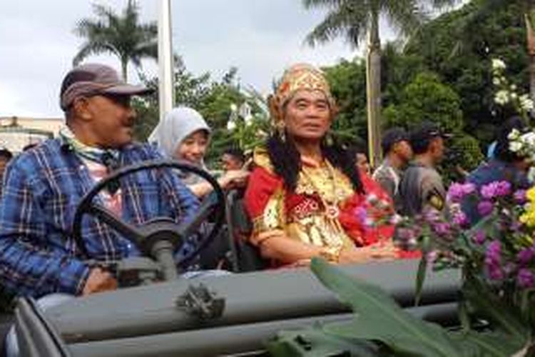 Menteri Pendidikan dan Kebudayaan Muhadjir Effendy usai membuka Pekan Budaya Indonesia 2016 di Pendopo Kabupaten Malang, Jumat (2/9/2016)