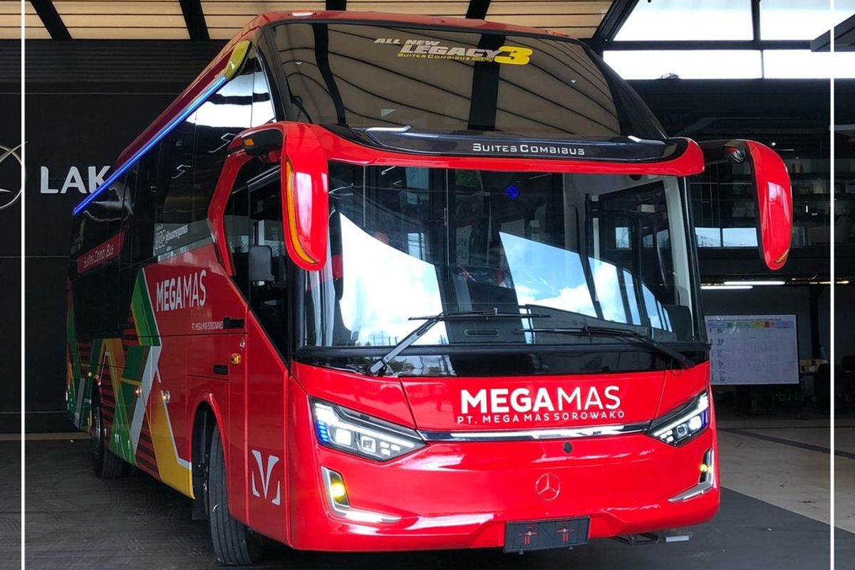 Bus baru PO Mega Mas