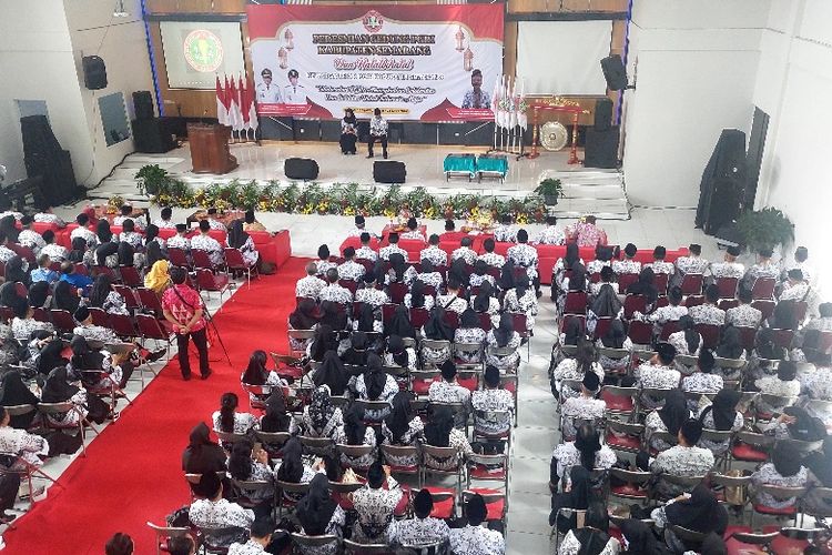 Gedung PGRI Kabupaten Semarang diresmikan Bupati Semarang Ngesti Nugraha, Rabu (24/4/2024)