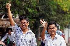 Setelah Ditahan Selama 500 Hari, 2 Jurnalis Reuters Dibebaskan Myanmar