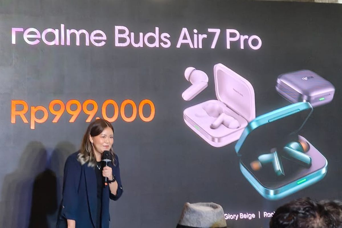 Peluncuran Realme Buds Air 7 Pro di Indonesia