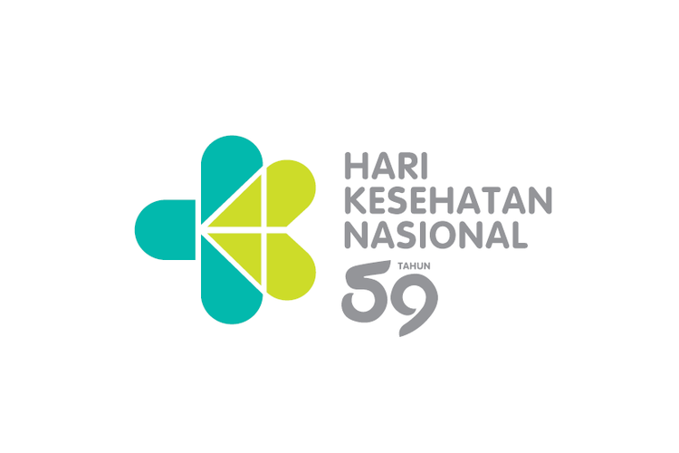Logo Hari Kesehatan Nasional ke-59 12 November 2023.