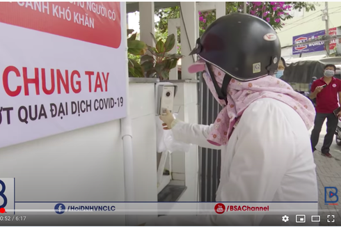Saat Lockdown Corona, Warga Miskin di Vietnam Dibantu Melalui ATM Beras