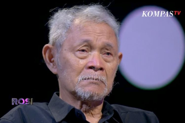 Goenawan Mohamad saat berbicara di acara Rosi yang bertajuk Rakyat Percaya Siapa: Jokowi, Ketua MK atau Gibran di Kompas TV yang dilansir pada Jumat (3/11/2023).