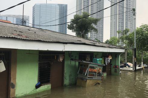 Banjir Belum Surut, 209 Warga Kembangan Utara Masih Mengungsi