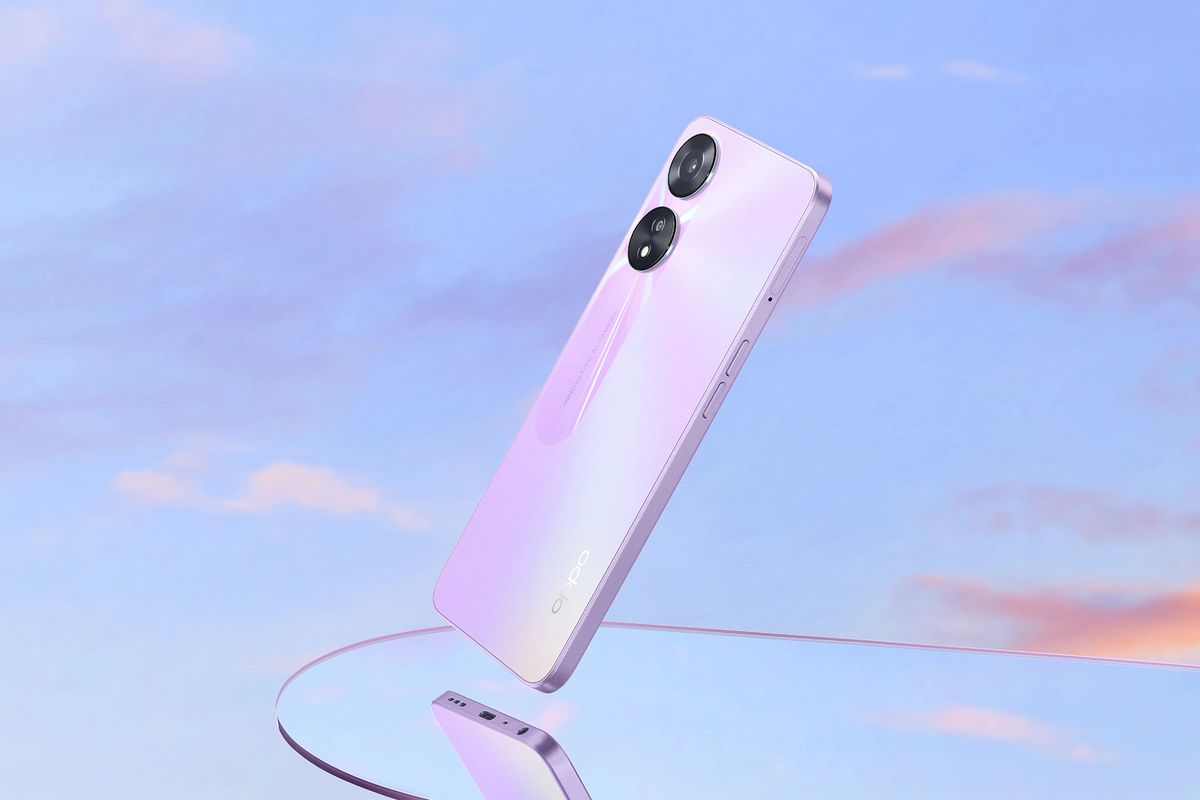 Bocoran dari tampilan Oppo A58