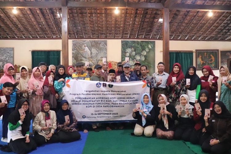 Kegiatan pengabdian masyarakat oleh UII dan UNJAYA untuk warga lereng Merapi, Sleman Yogyakarta