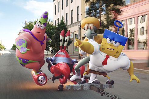 Sinopsis Film The SpongeBob Movie: Sponge Out of Water, Hilangnya Resep Krabby Patty, Segera di Netflix