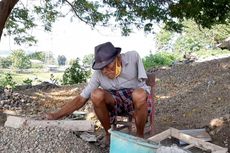 Perjuangan Hidup Kakek Bertangan Satu, Gigih Bekerja Jadi Tukang Batu