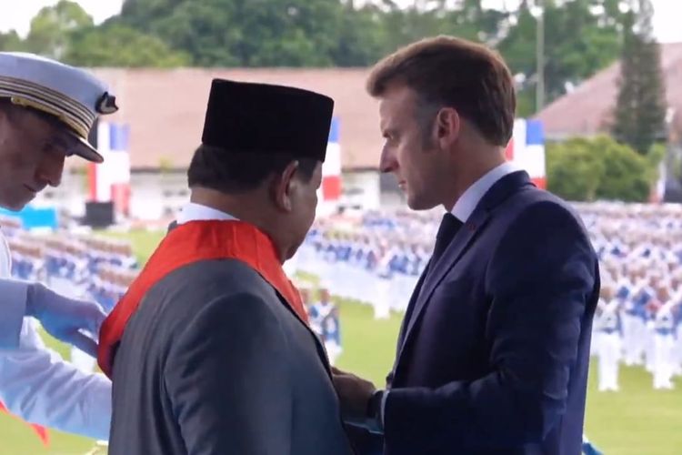 Prabowo Terima "Légion d’Honneur", Diberikan Langsung Oleh Macron