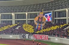 Kualifikasi Piala Asia U23 2024: "Indonesia Raya" Menggema di Manahan, Diwarnai Koreo Gatotkaca