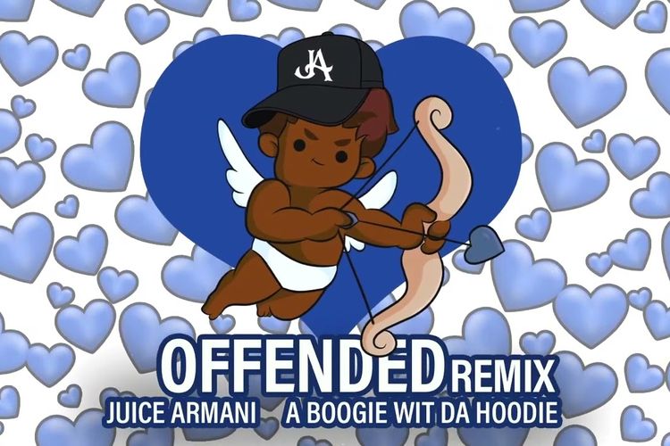 Thumbnail YouTube Juice Armani Offended Remix ft A Boogie (Audio) - YouTube