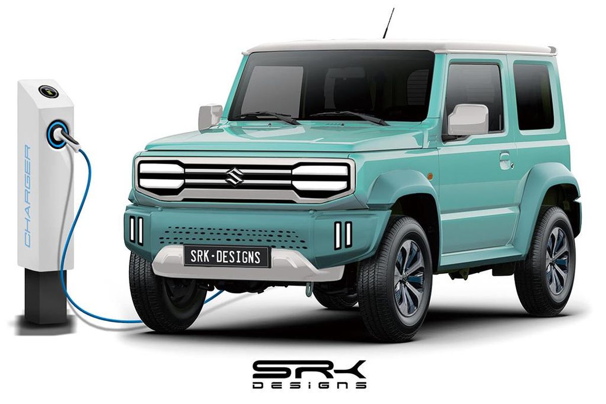 Ilustrasi Suzuki Jimny EV