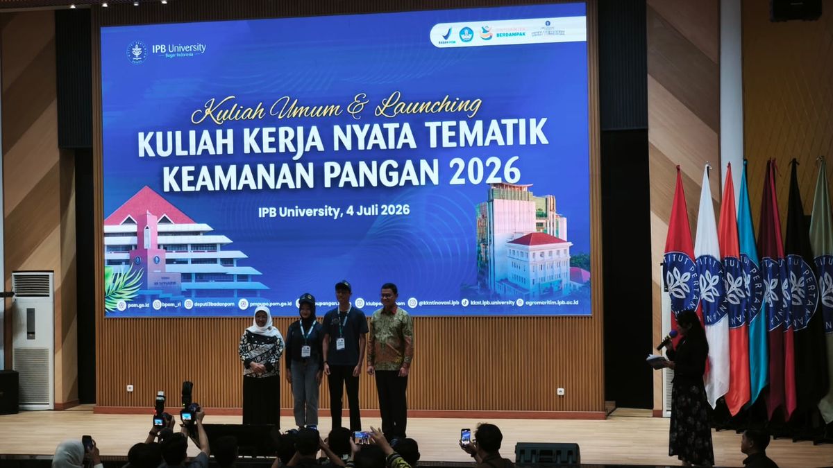Kerugian Ekonomi Akibat Makanan Tak Aman Masih Tinggi, BPOM Gandeng IPB Jalankan KKN Tematik