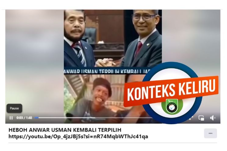 [VIDEO] Beredar Hoaks Anwar Usman Kembali Terpilih Ketua MK Setelah Langgar Etik