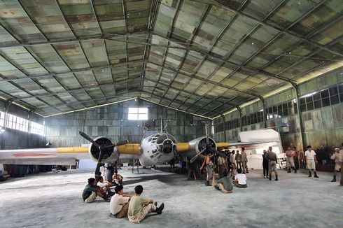 9 Replika Pesawat Tempur Dikerahkan untuk Syuting Film KADET 1947