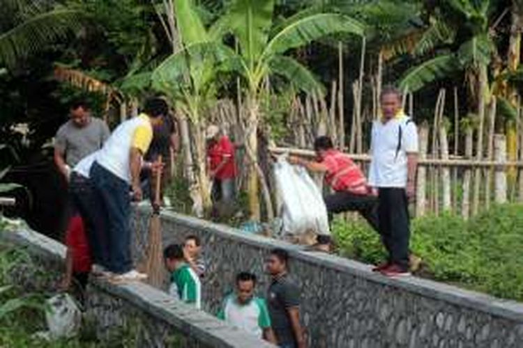 Huyula atau gotong royong dibangkitkan kembali untuk mengatasi masalah sampah di kota Gorontalo