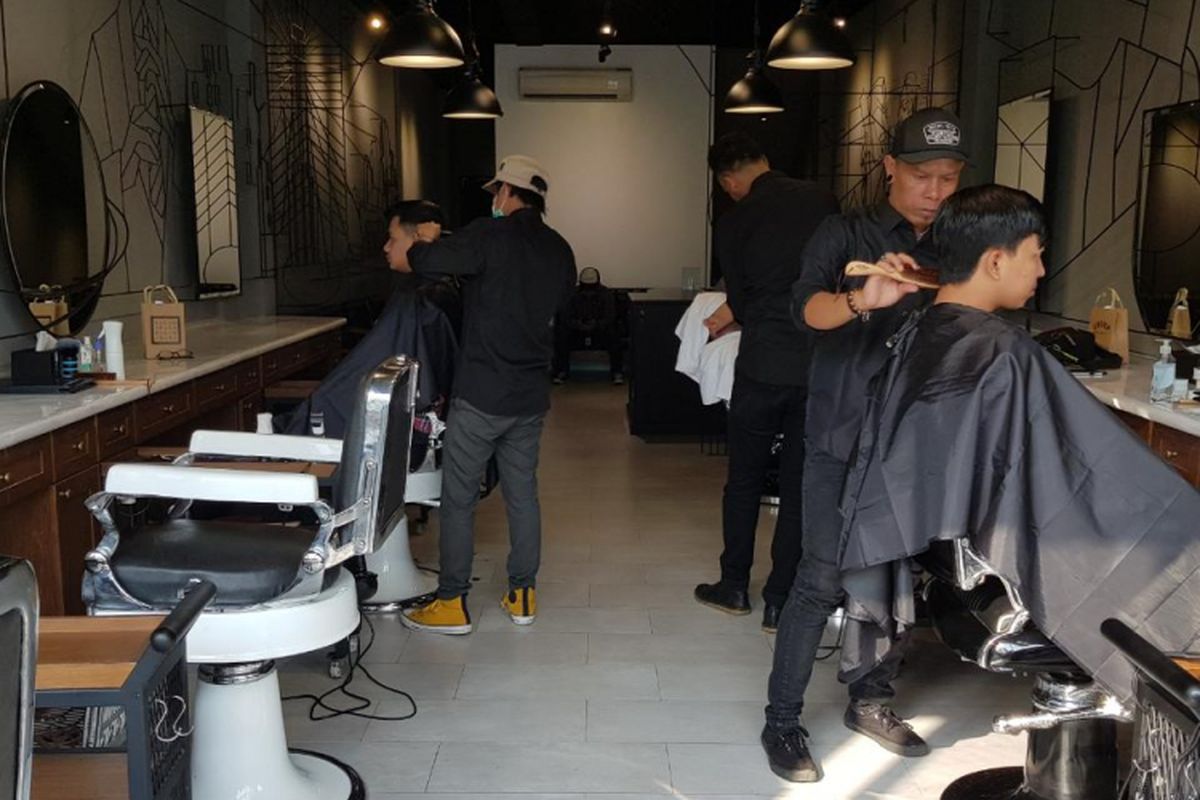 Chief Barbershop di Jalan Kemang Raya, Jakarta Selatan