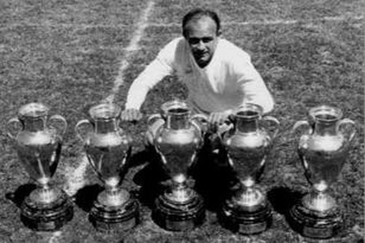 Legenda Real Madrid, Alfredo Di Stefano. 