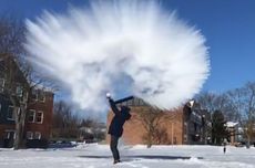 "Boiling Water Challenge" Selama Polar Vortex di AS Lukai 8 Orang