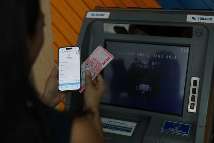 Mudik Lebaran, Pakai E-Wallet Ini untuk Tarik Tunai di ATM BRI dan BJB